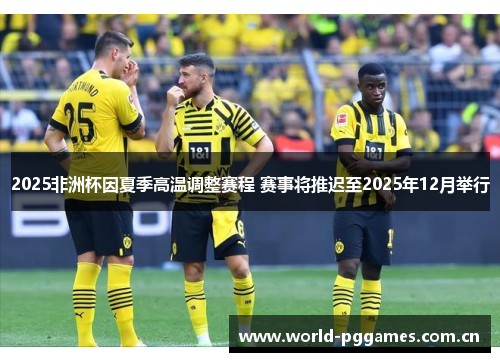 2025非洲杯因夏季高温调整赛程 赛事将推迟至2025年12月举行